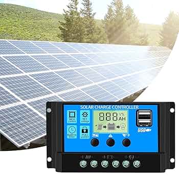 ソーラーパネル 100W+ソーラーチャージコントローラー 30A 12V/24V 防水ソーラーパネル,100w,12v/5v,usb,30aコントローラー付き
